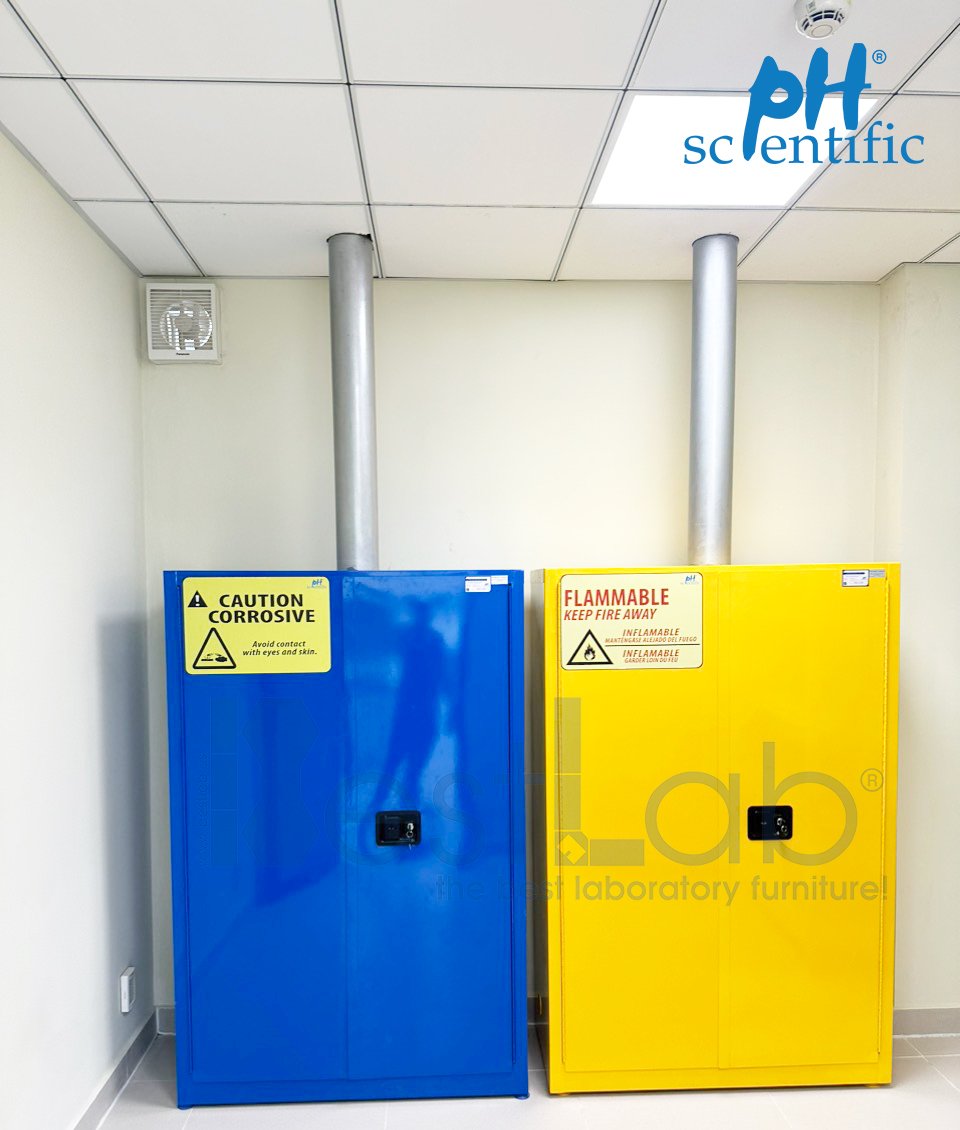 TỦ CHỐNG CHÁY CHUYÊN DỤNG ĐỰNG HÓA CHẤT